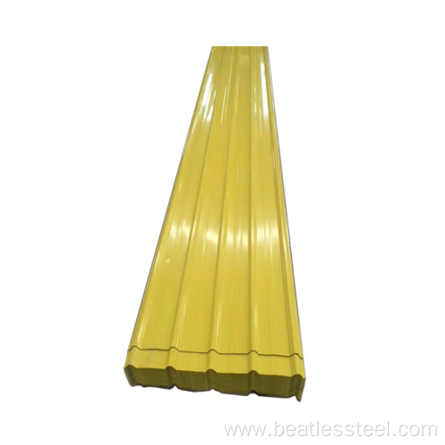 Color Coated Steel Roof Sheet Building Structure Galvanized